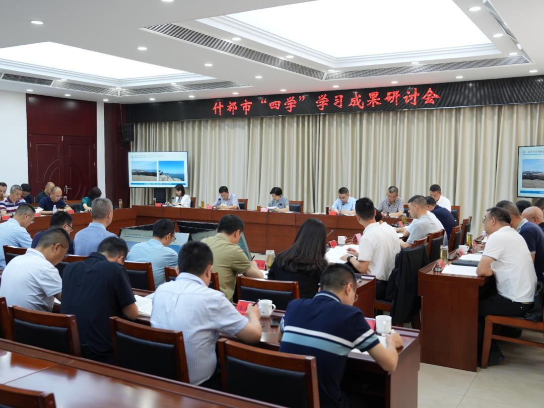 我市召开“四学”学习成果研讨会