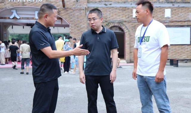 叶科调研督导迎峰度夏、景区运营管理时指出：要坚决...